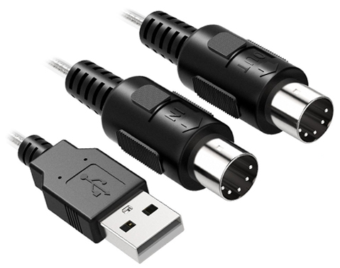 MIDI to USB cable