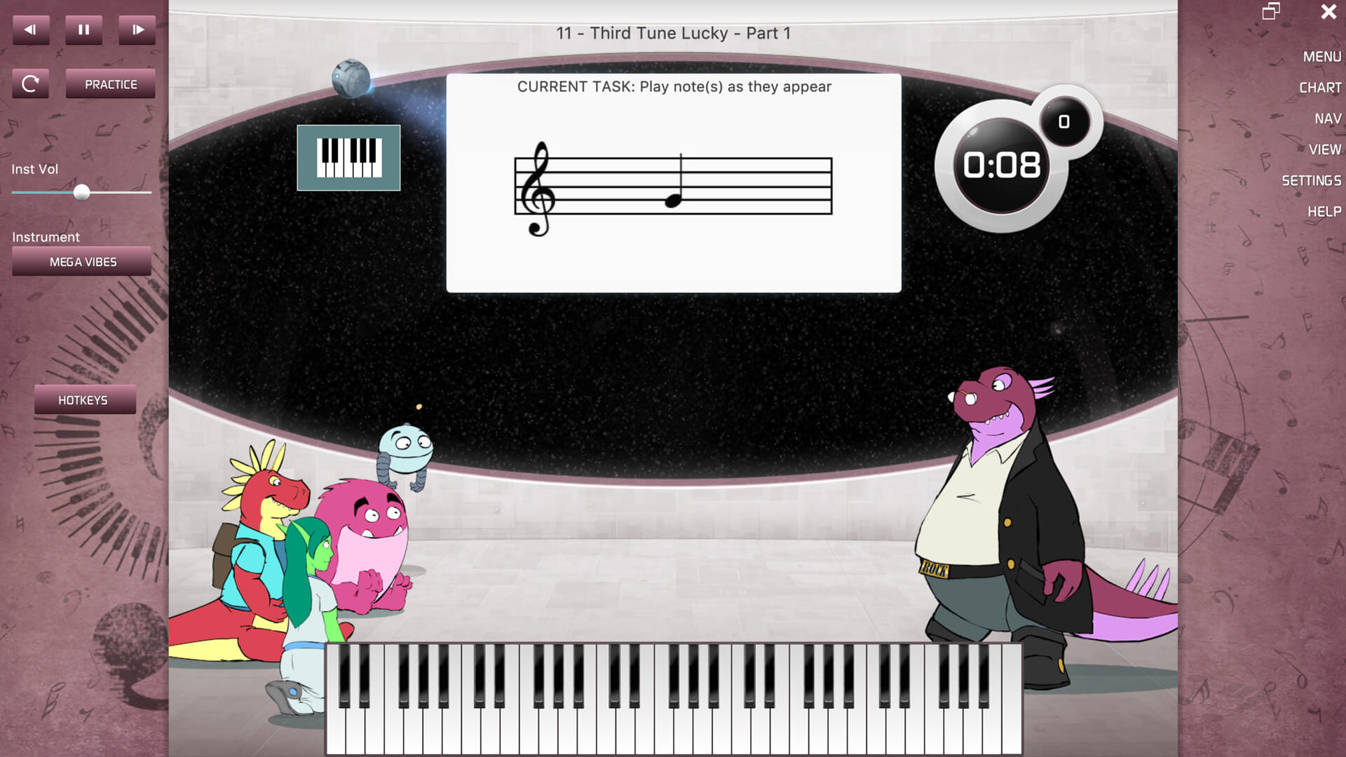Piano Lessons Revision Games