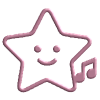 flat icon of a rocket with treble clef